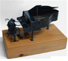Grand Piano Flea Figurine