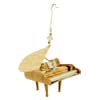Handcrafted Metal Grand Piano Ornament