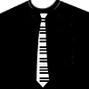 Piano Tie T-shirt 